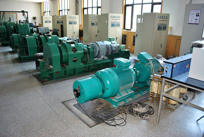 四方台某热电厂使用我厂的YKK高压电机提供动力